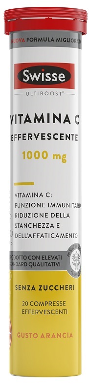 SWISSE VITAMINA C EFFERVESCENTE 20 COMPRESSE - farmaidea24.com