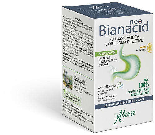 NEOBIANACID 45 COMPRESSE LIMONE - farmaidea24.com