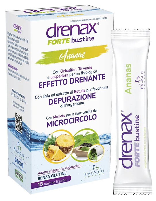 DRENAX FORTE ANANAS 15 BUSTINE - farmaidea24.com