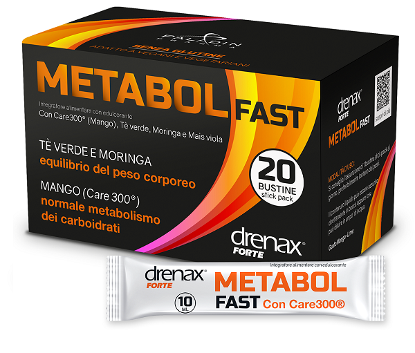 DRENAX METABOL FAST 20 STICK PACK - farmaidea24.com