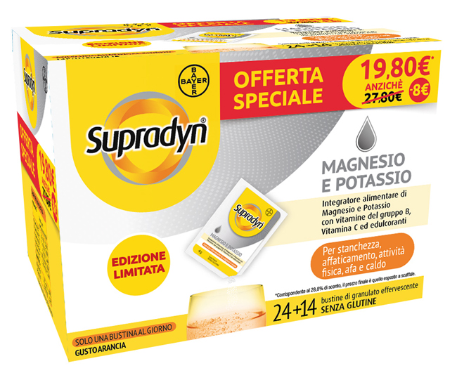SUPRADYN MAGNESIO E POTASSIO LIMITED EDITION 14 + 24 BUSTINE - farmaidea24.com