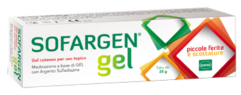 MEDICAZIONE IN GEL SOFARGEN TUBO 25 G - farmaidea24.com