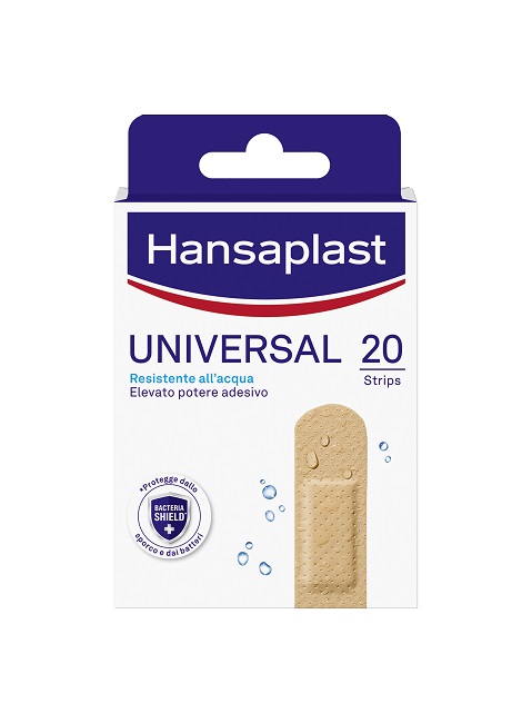 CEROTTO HANSAPLAST UNIVERSAL 72X19 MM 20 PEZZI - farmaidea24.com