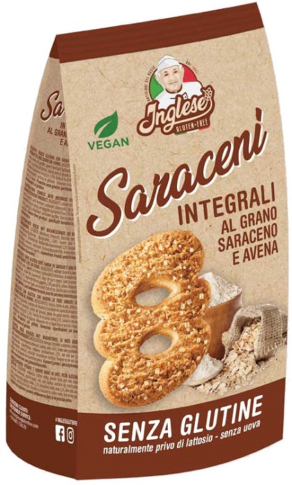 INGLESE BISCOTTI SARACENI ALL'AVENA 300 G - farmaidea24.com