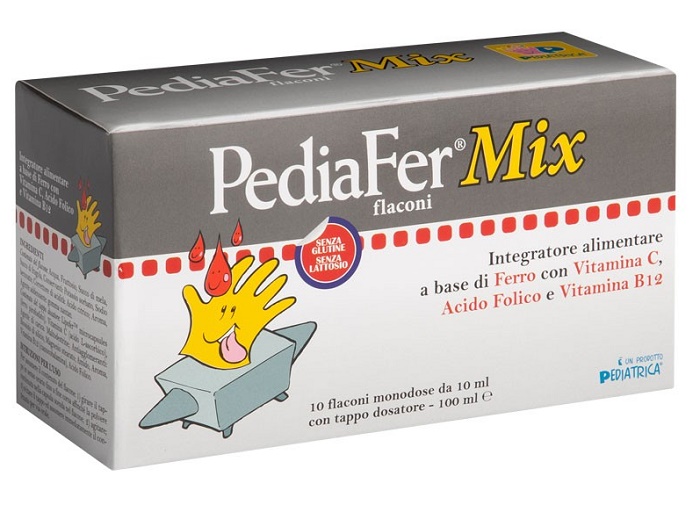 PEDIAFER MIX 10 FLACONI DA 10 ML - farmaidea24.com