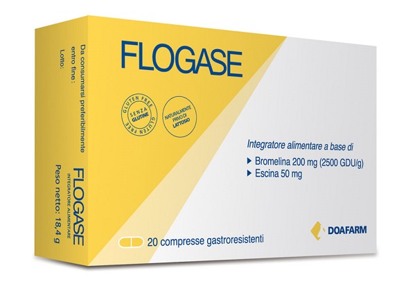 FLOGASE DOA 20 COMPRESSE - farmaidea24.com