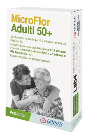 MICROFLOR ADULTI 50+ 30 CAPSULE - farmaidea24.com