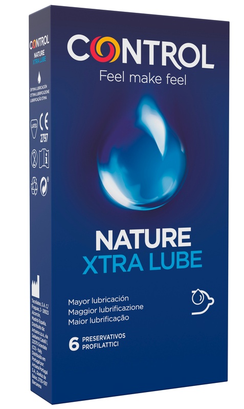 PROFILATTICO CONTROL NATURE 2,0 XTRA LUBE 6 PEZZI - farmaidea24.com