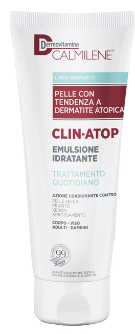DERMOVITAMINA CALMILENE CLIN-ATOP EMULSIONE IDRATANTE TRATTAMENTO QUOTIDIANO PER PELLE CON TENDENZA A DERMATITE ATOPICA 400 ML - farmaidea24.com