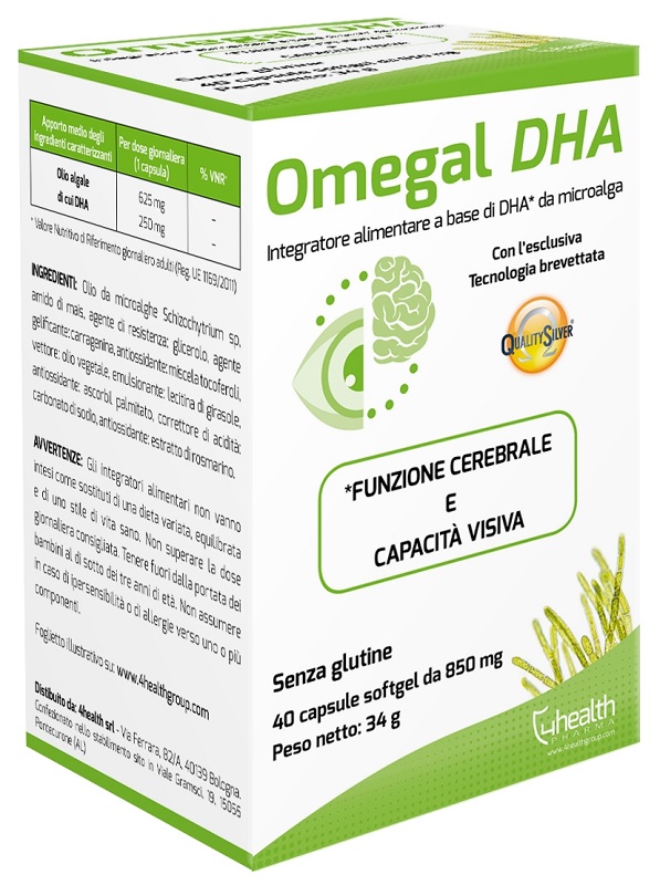 OMEGAL DHA 40 CAPSULE MOLLI - farmaidea24.com