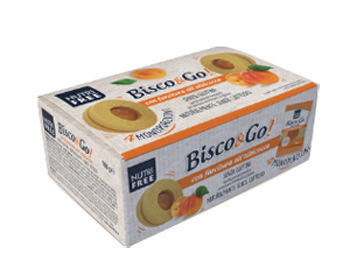 NUTRIFREE BISCO&GO CON FARCITURA ALL'ALBICOCCA 4X40 G - farmaidea24.com
