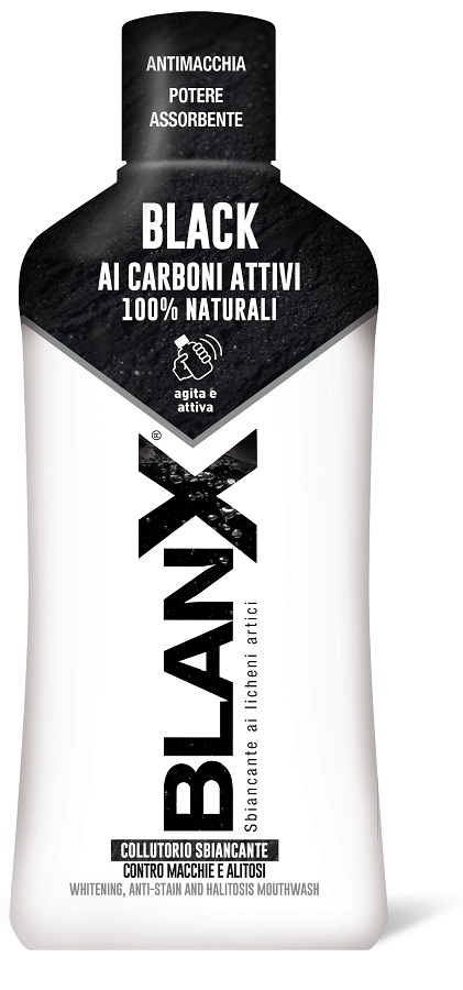 BLANX COLLUTORIO BLACK 500 ML - farmaidea24.com