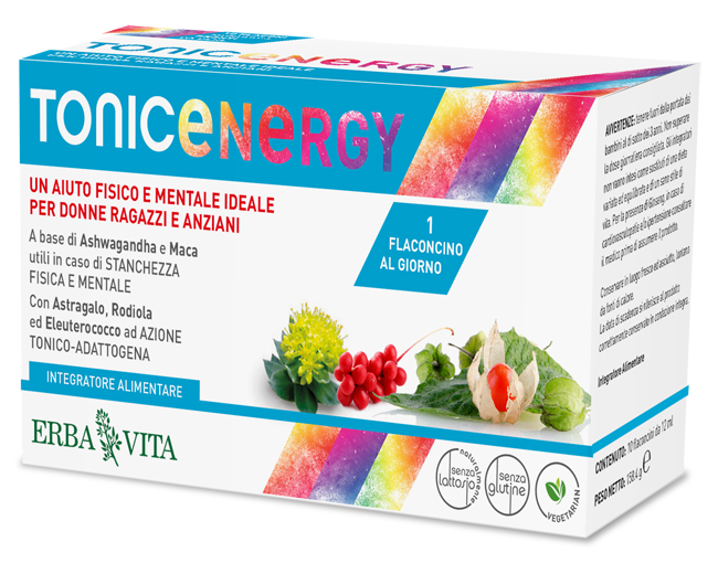 TONIC ENERGY 10 FLACONCINI DA 12 ML - farmaidea24.com