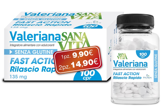 SANAVITA VALERIANA 100 COMPRESSE - farmaidea24.com
