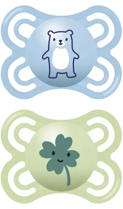 MAM SUCCHIETTO PERFECT 2-6 MESI SILICONE SINGLE BOX MASCHIO - farmaidea24.com