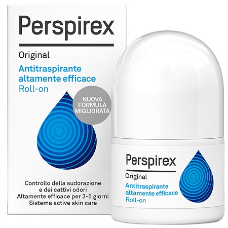PERSPIREX ORIGINAL ANTITRASPIRANTE ROLL-ON DEODORANTE NUOVA FORMULA 20 ML - farmaidea24.com