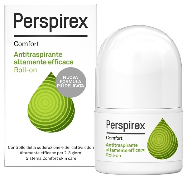 PERSPIREX COMFORT ANTITRASPIRANTE ROLL-ON NUOVA FORMULA 20 ML - farmaidea24.com