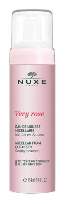 NUXE VERY ROSE MOUSSE LEGGERA DETERGENTE 150 ML - farmaidea24.com