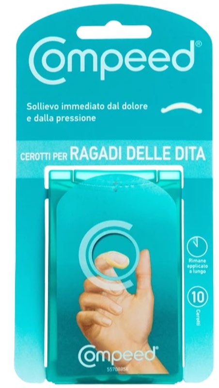 COMPEED CEROTTI PER RAGADI DITA 10 PEZZI - farmaidea24.com
