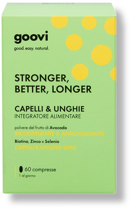 GOOVI CAPELLI&UNGHIE 60 COMPRESSE - farmaidea24.com
