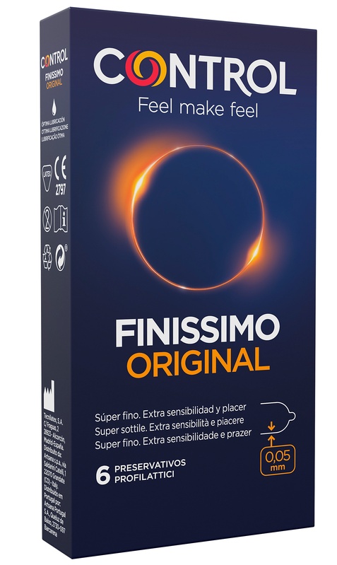 CONTROL FINISSIMO ORIGINAL 6 PEZZI - farmaidea24.com