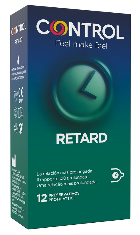 CONTROL NON STOP RETARD 12 PEZZI - farmaidea24.com