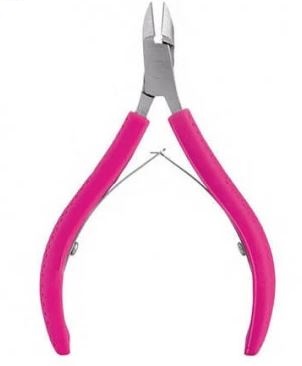 TROUSS 21 TRONCHESE PER CUTICOLE MANI IN ACCIAIO INOSSIDABILE COLORE ARGENTO E VIOLA - farmaidea24.com
