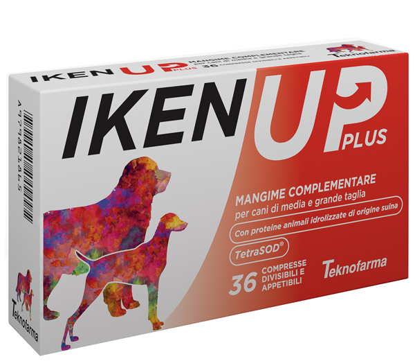 IKEN UP PLUS CANI MEDIA GRANDE TAGLIA SCATOLA 36 COMPRESSE - farmaidea24.com