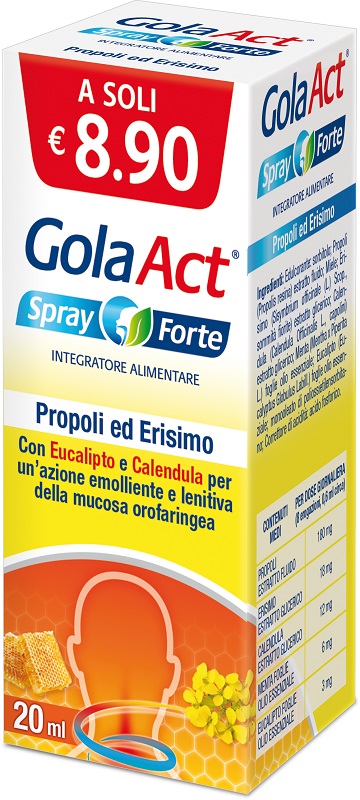 GOLA ACT SPRAY FORTE 20 ML - farmaidea24.com