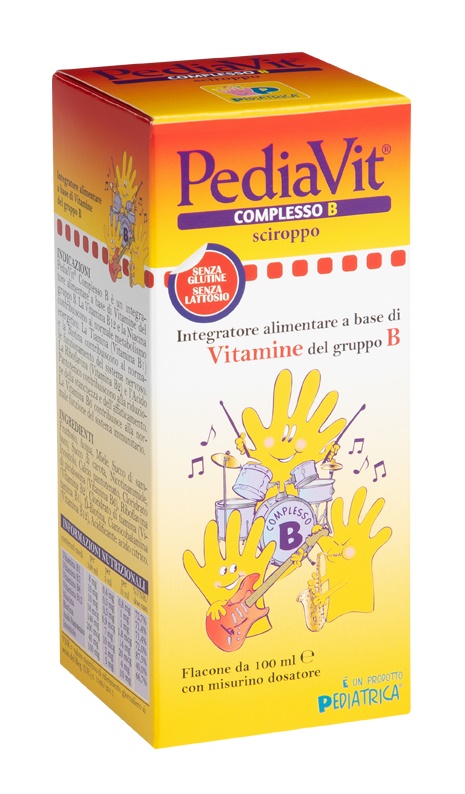 PEDIAVIT COMPLESSO B SCIROPPO 100 ML - farmaidea24.com