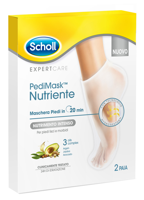 SCHOLL EXPERTCARE PEDIMASK NUTRIENTE 3 OILS COMPLEX - farmaidea24.com