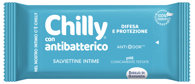 CHILLY SALVIETTE INTIME ANTIBATTERICHE 12 PEZZI - farmaidea24.com