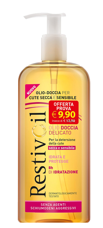 RESTIVOIL OLIO DOCCIA DELICATO 400 ML TAGLIO PREZZO - farmaidea24.com