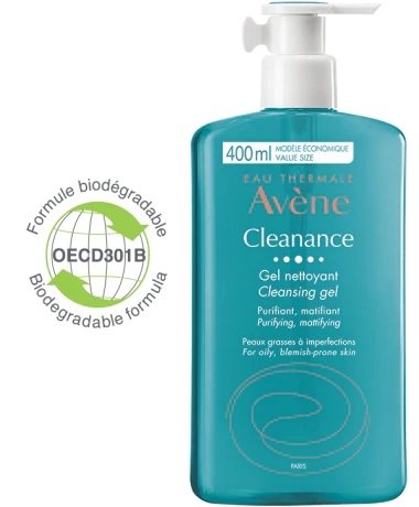 AVENE CLEANANCE GEL DETERGENTE NUOVA FORMULA 400 ML - farmaidea24.com