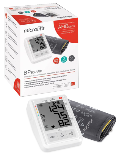 MISURATORE DI PRESSIONE MICROLIFE B3 AFIB - farmaidea24.com