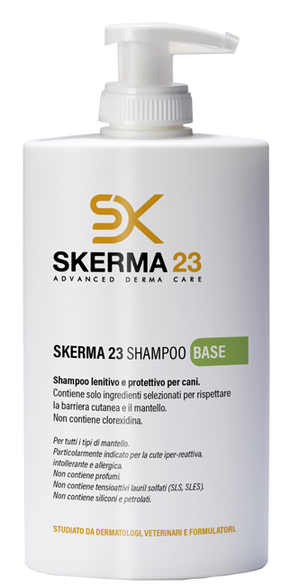 SKERMA 23 SHAMPOO BASE 400 ML - farmaidea24.com
