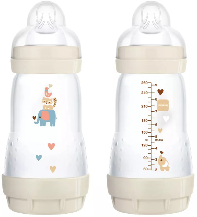 MAM BIBERON EASY START 260 ML 2+ TETTARELLA 2 NEUTRO - farmaidea24.com