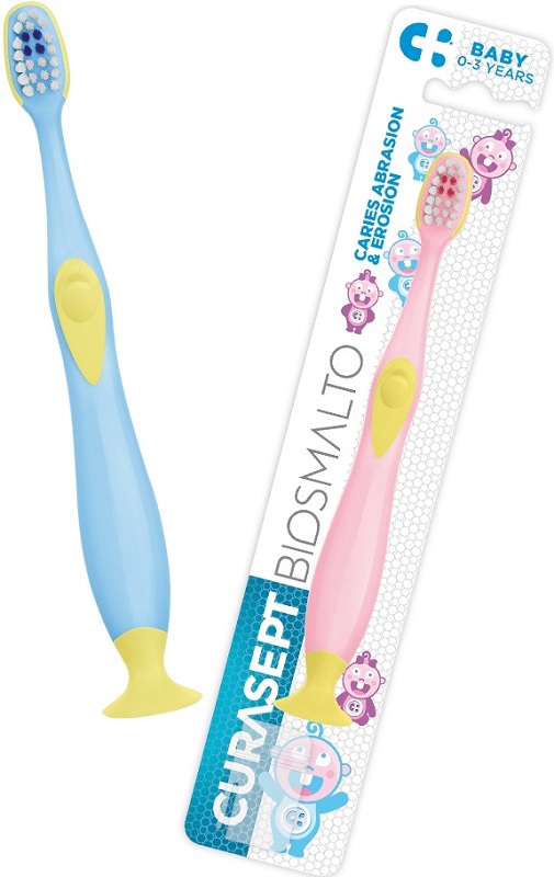 CURASEPT SPAZZOLINO BIOSMALTO BABY 0-3 ANNI - farmaidea24.com