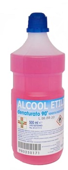 ALCOOL ETILICO DENATURATO 500 ML - farmaidea24.com
