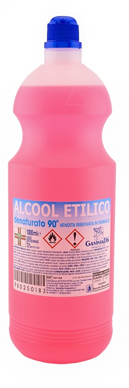 ALCOOL ETILICO DENATURATO 90 GRADI 1 LITRO - farmaidea24.com