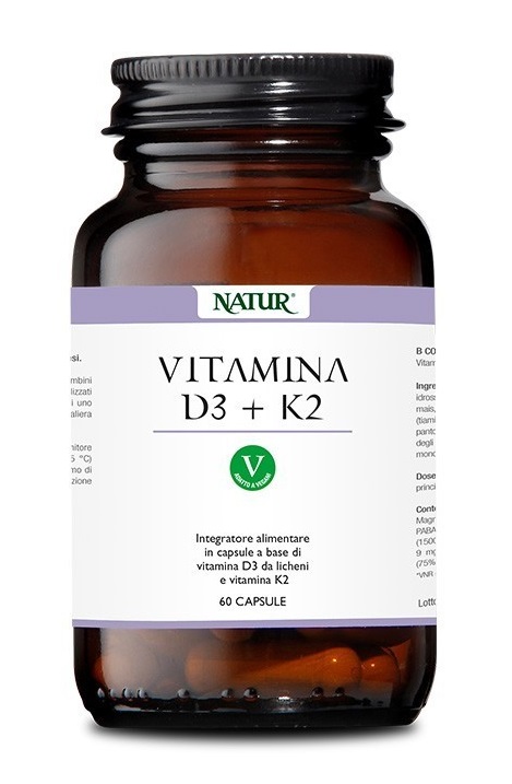 VITAMINA D3+K2 60 CAPSULE - farmaidea24.com