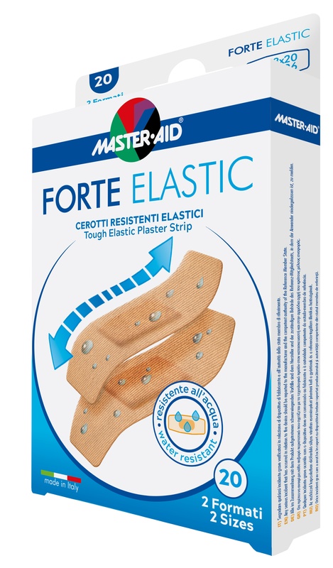 CEROTTO MASTER-AID ELASTIC 20 PEZZI 2 FORMATI - farmaidea24.com