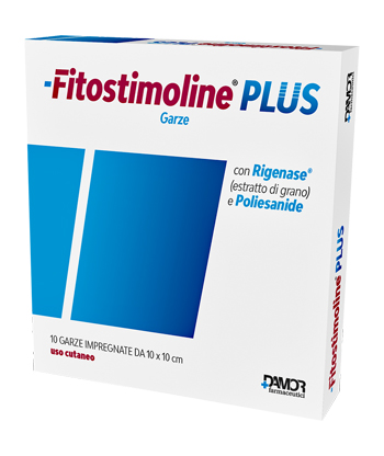 GARZA FITOSTIMOLINE PLUS 10 X 10 CM - farmaidea24.com
