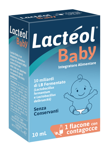 LACTEOL BABY FLACONE CON CONTAGOCCE 10 ML - farmaidea24.com
