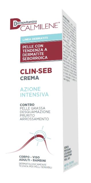DERMOVITAMINA CALMILENE CLIN-SEB CREMA AZIONE INTENSIVA PER PELLE CON TENDENZA A DERMATITE SEBORROICA 50 ML - farmaidea24.com