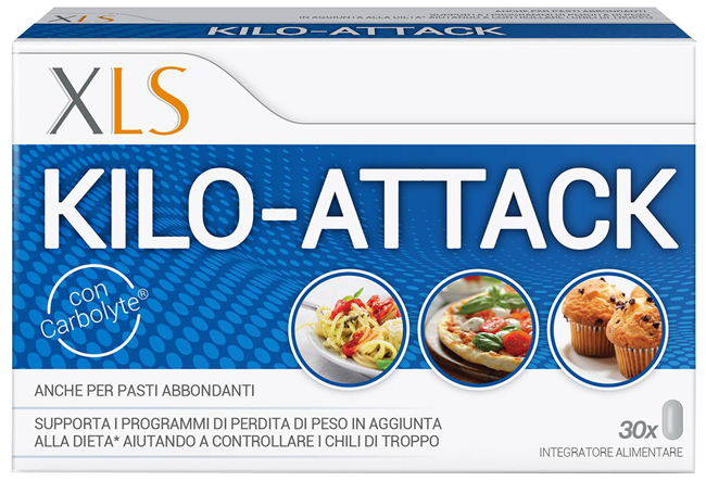 XLS KILO-ATTACK 30 COMPRESSE - farmaidea24.com