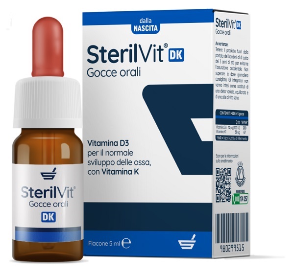 STERILVIT DK GOCCE 5 ML - farmaidea24.com