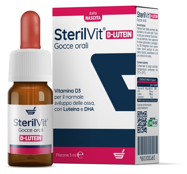 STERILVIT D LUTEIN DHA GOCCE 5 ML - farmaidea24.com