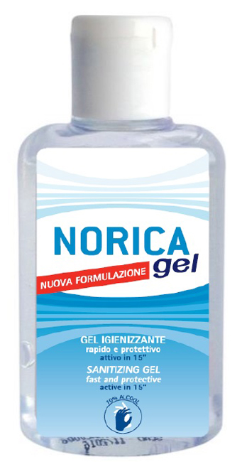 NORICA GEL IGIENIZZANTE MANI NUOVA FORMULAZIONE 80 ML - farmaidea24.com