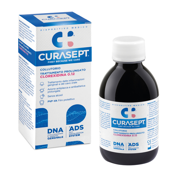CURASEPT COLLUTORIO 0,12 ADS + DNA 200 ML - farmaidea24.com